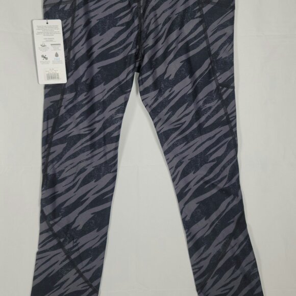 Scorpio Sol Women's Scorpio Sol Black Zebra w/Pockets Leggings Size M - Picture 2 of 6